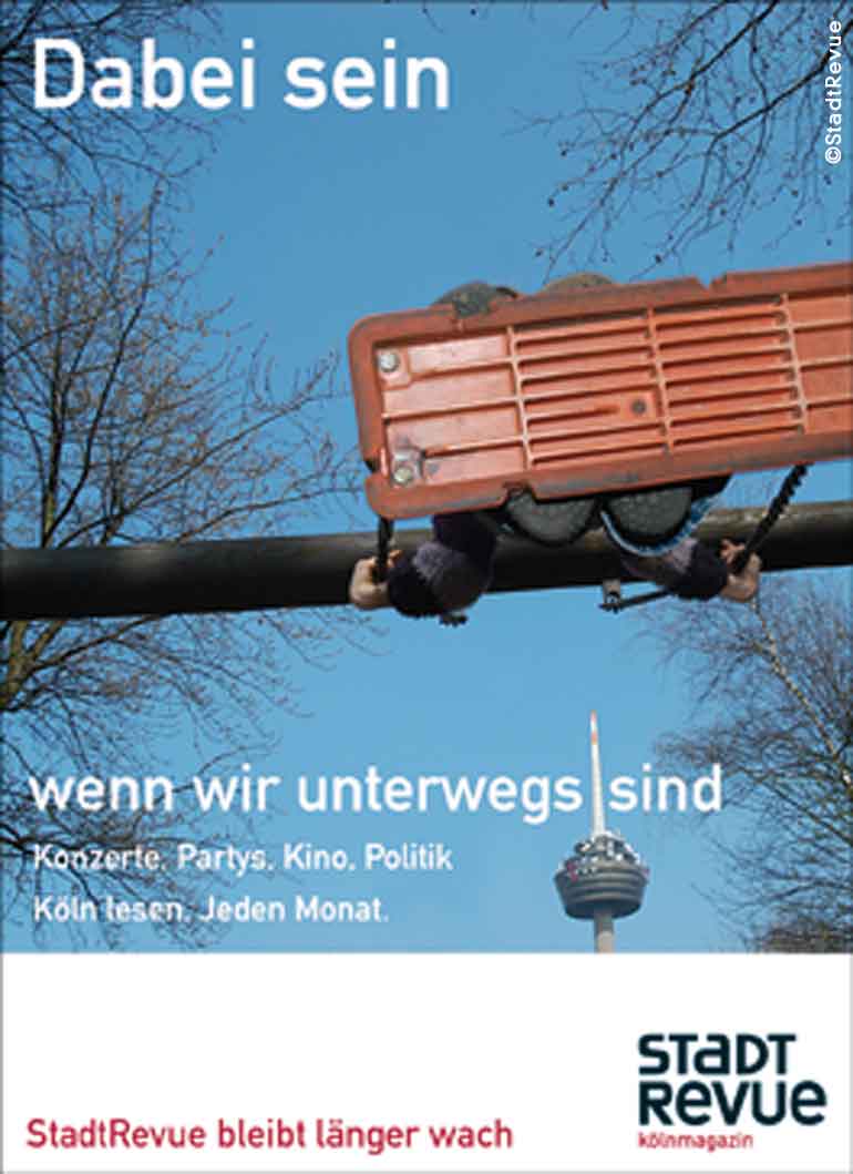 Imageplakate StadtRevue Köln